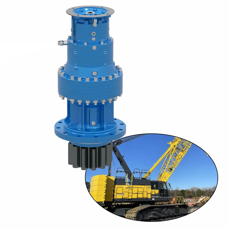 Planetary Slewing Drive for Mining Crawler Cranes
