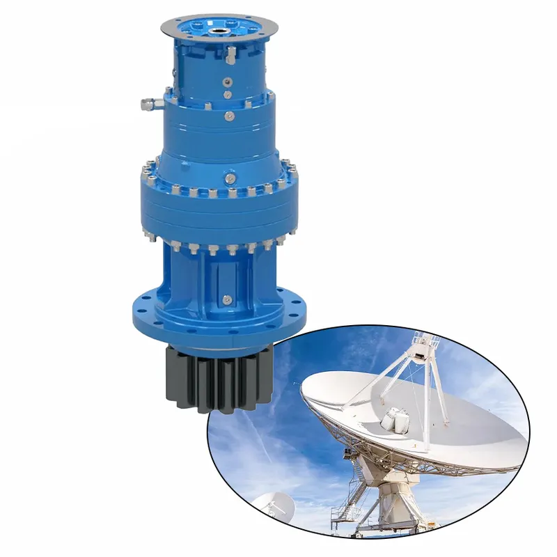 Planetary Slewing Drive for Radar Antennas