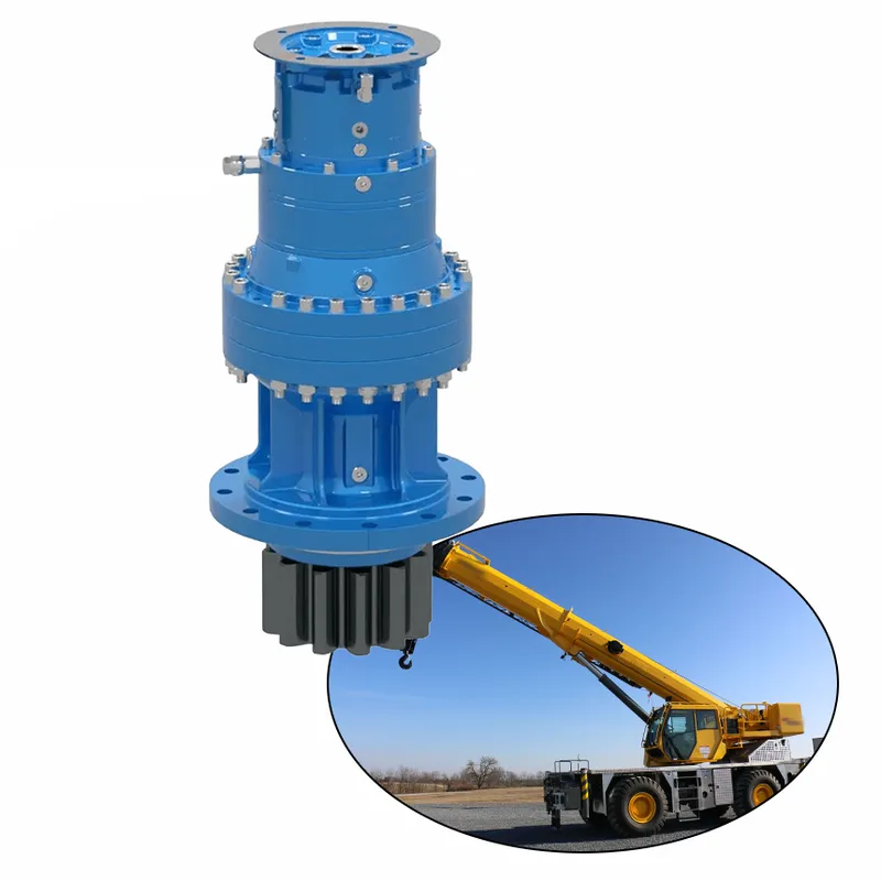 Planetary Slewing Drive for Rough Terrain Cranes