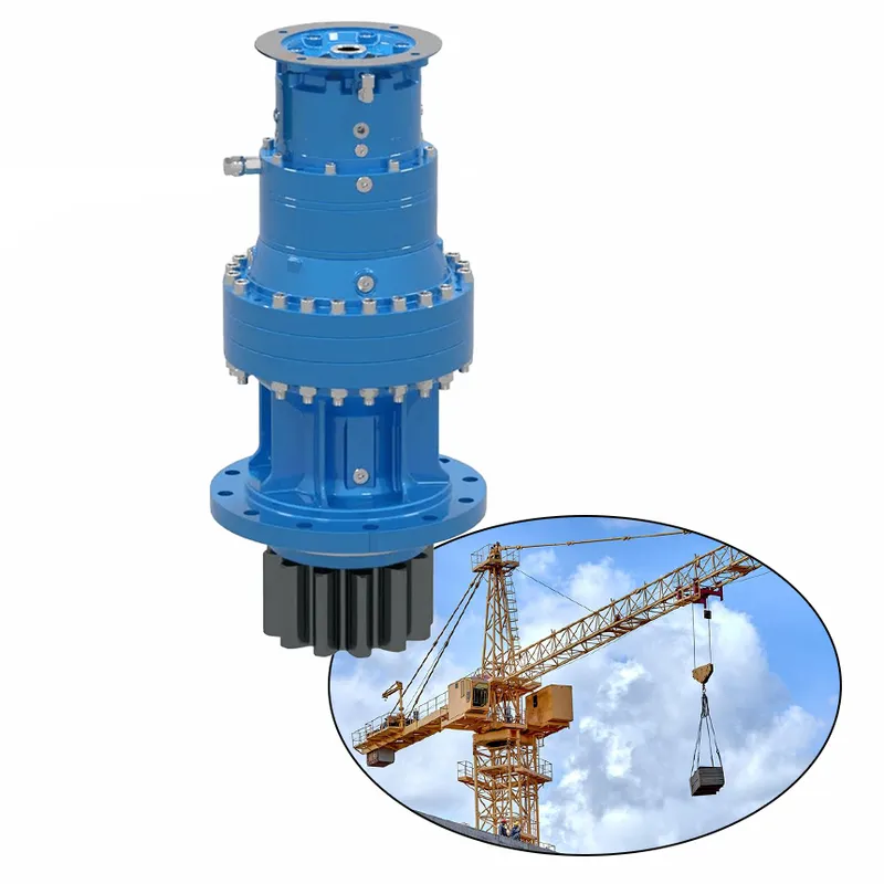Planetary Slewing Drive for Tower Cranes
