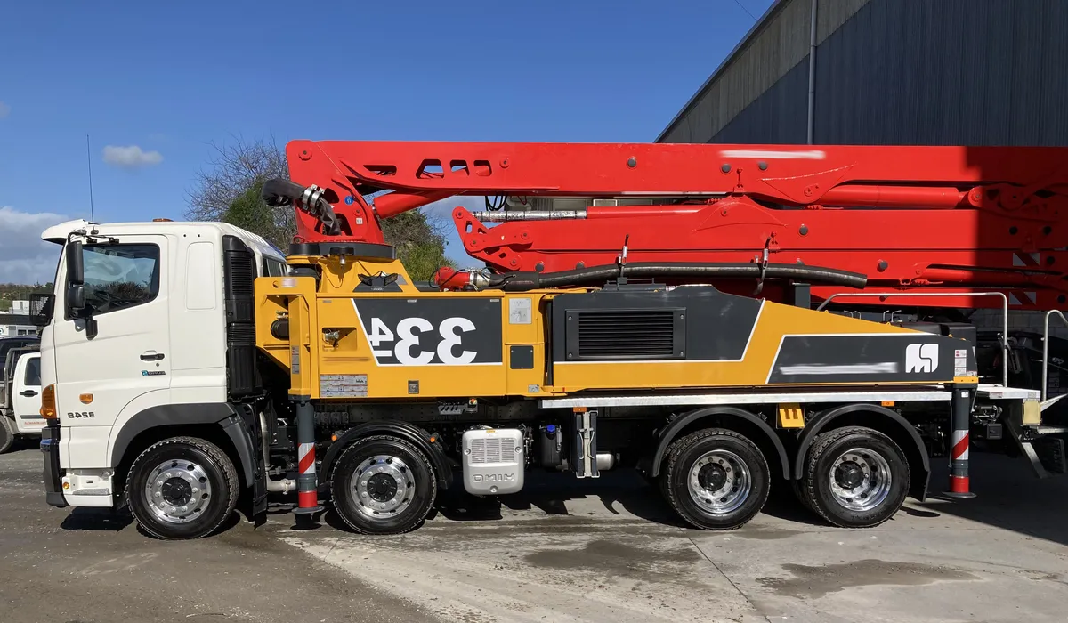 Planetary Slewing Gearbox for Concrete Pumps