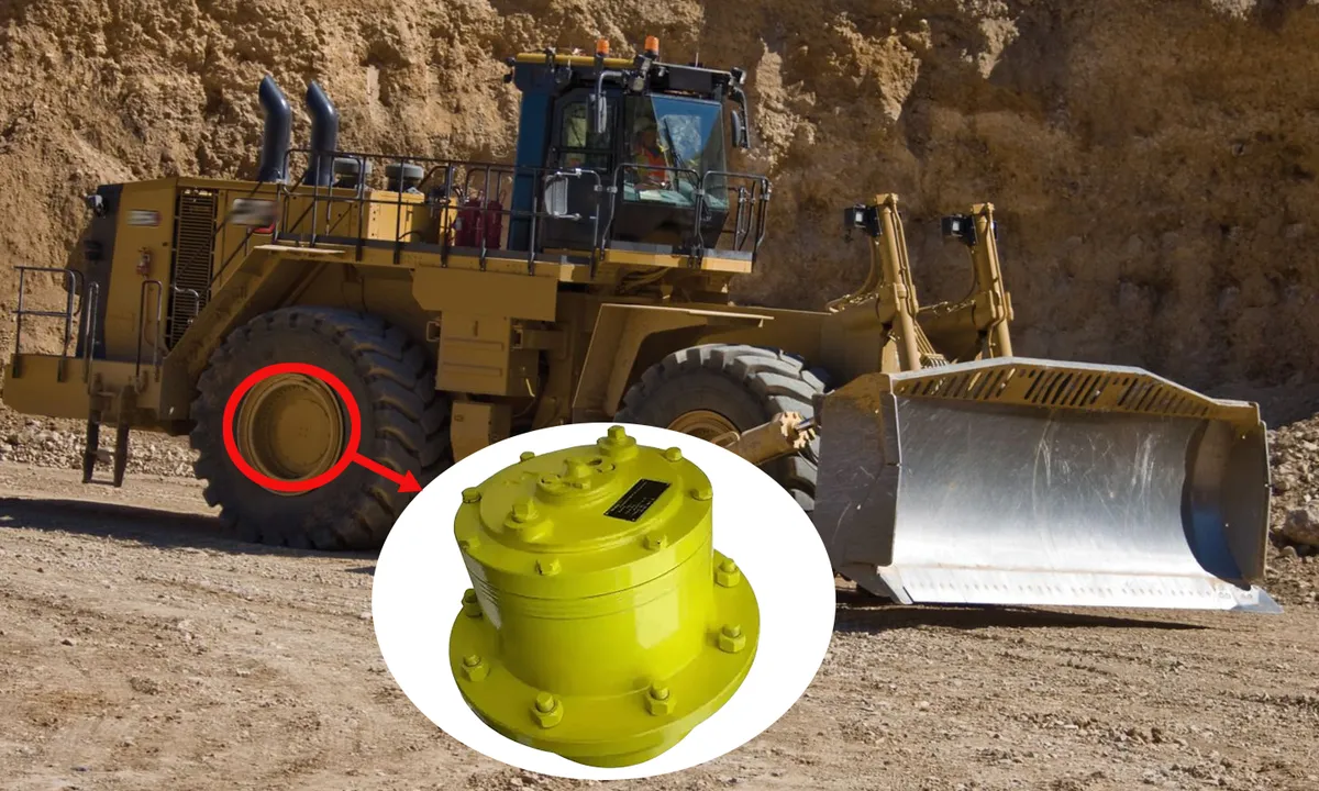 Planetary Wheel Drive Gearbox for Mining Wheel Dozers