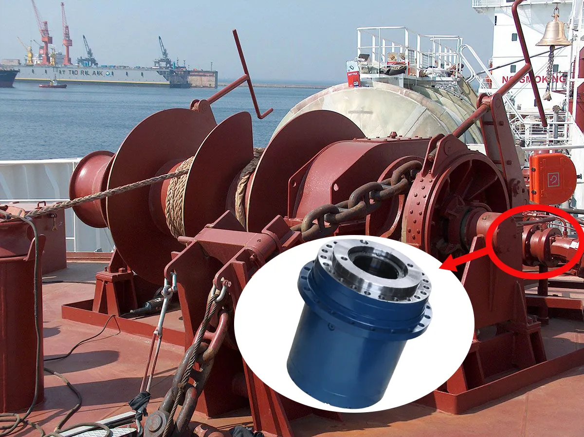 Planetary Winch Drive Gearbox for Anchor Windlass