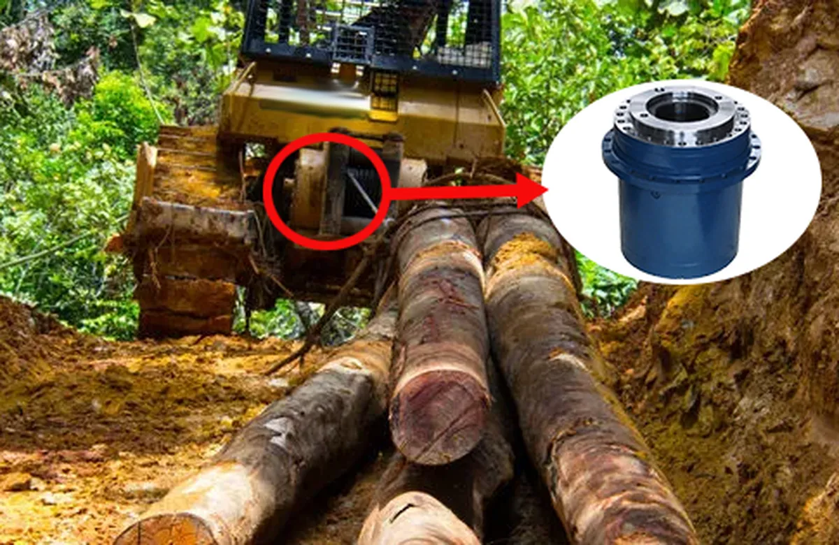 Planetary Winch Drive Gearbox for Forestry & Logging Winch