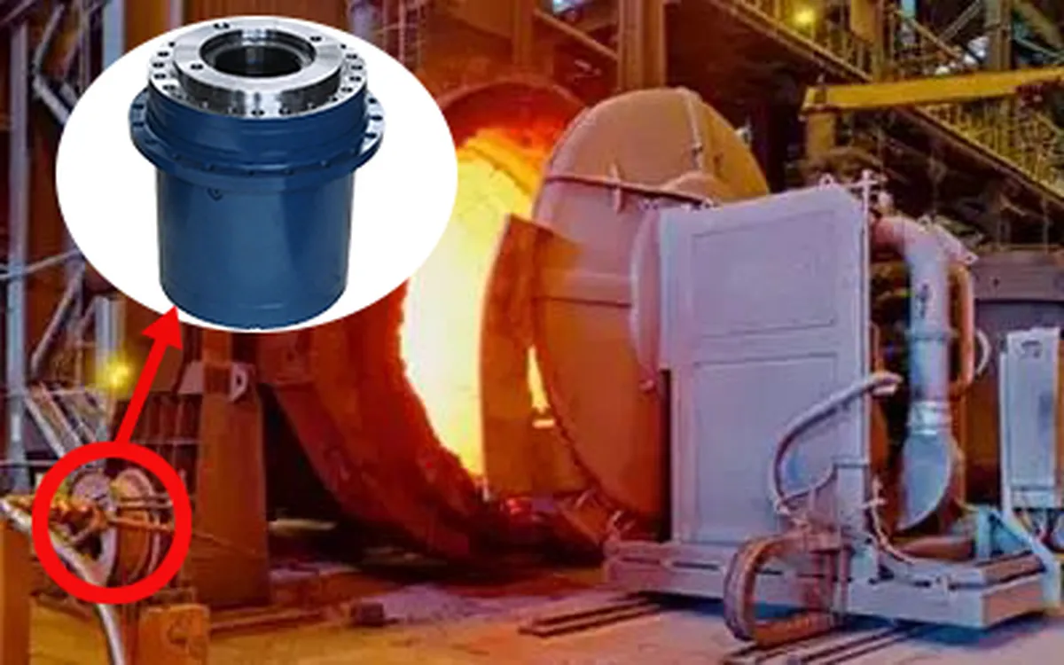 Planetary Winch Drive Gearbox for Furnace Door Opening