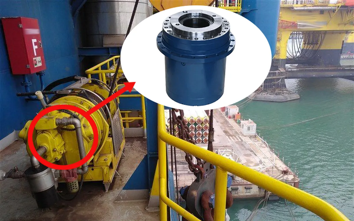 Planetary Winch Drive Gearbox for Offshore Platform