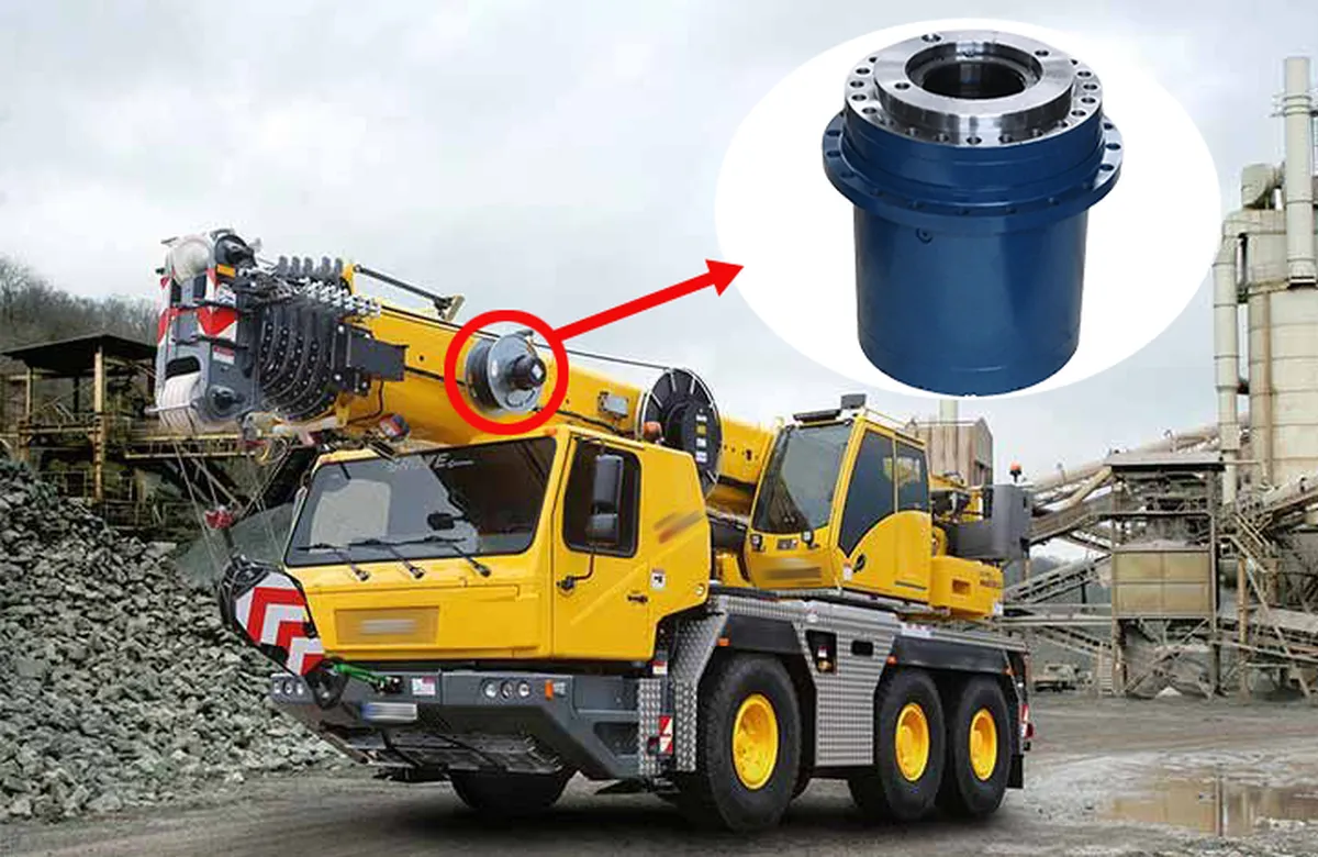 Planetary Winch Drive Gearbox for Truck-mounted Crane