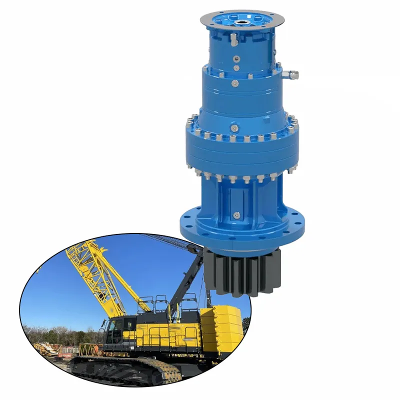 Slewing Drive Planetary Gearbox for Mining Crawler Cranes