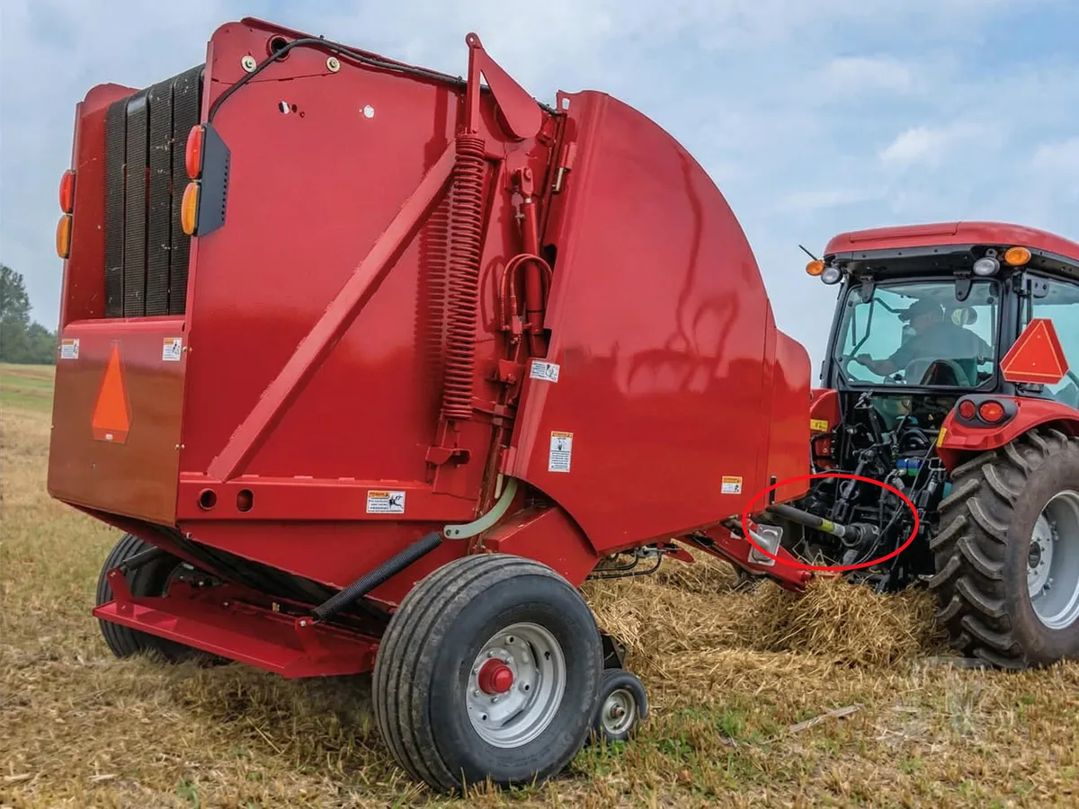 PTO Shaft for Case IH Round Baler