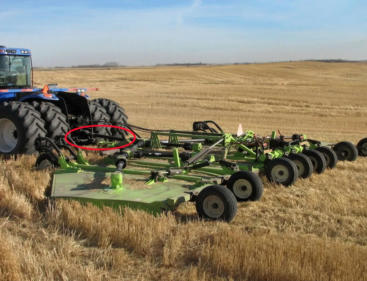 PTO Shaft for Schulte Batwing Mower