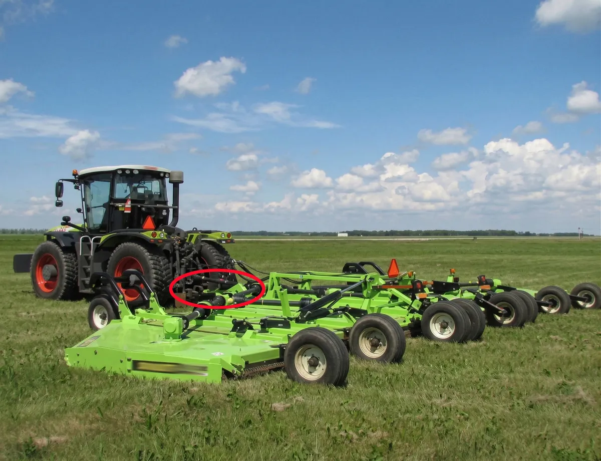 PTO Shaft for Schulte Batwing Mower