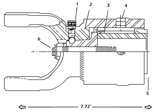安乐威碎枝机动力输出轴