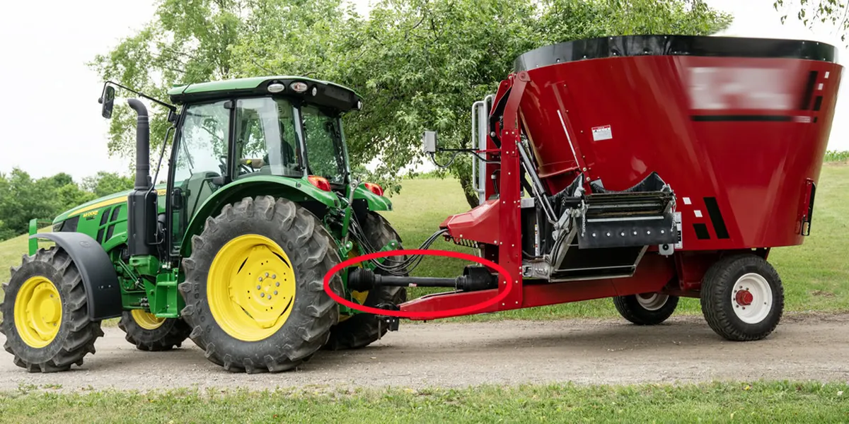 PTO Shaft for Jaylor Single Auger TMR Mixer