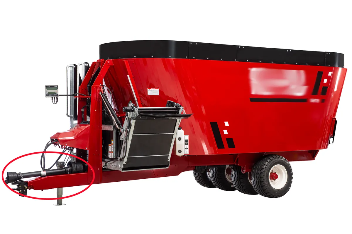 PTO Shaft for Jaylor Twin Auger TMR Mixer