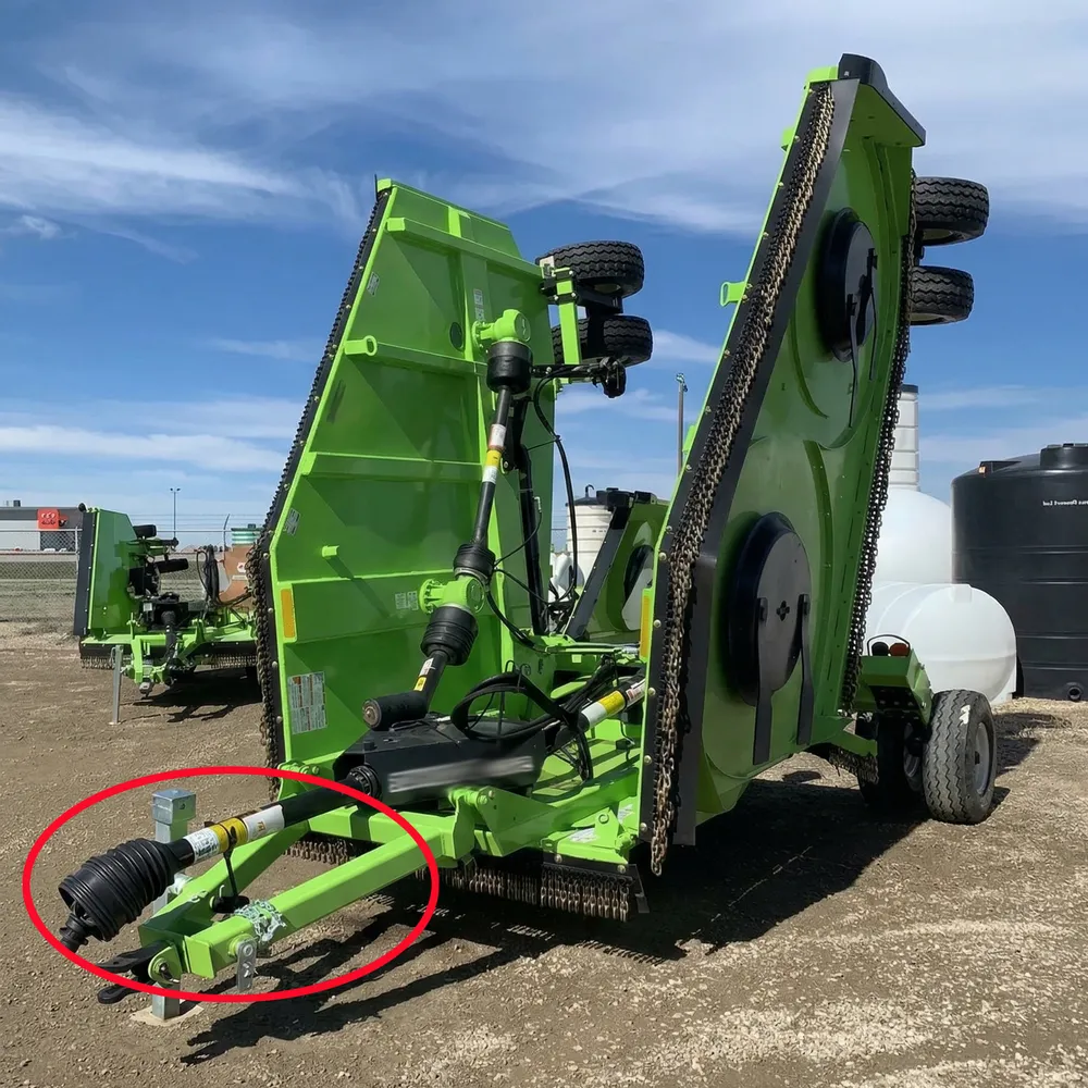 PTO Shaft for Schulte Batwing Mowers