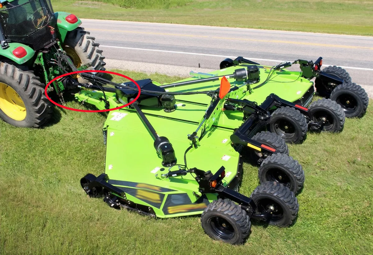 PTO Shaft for Schulte Batwing Mowers