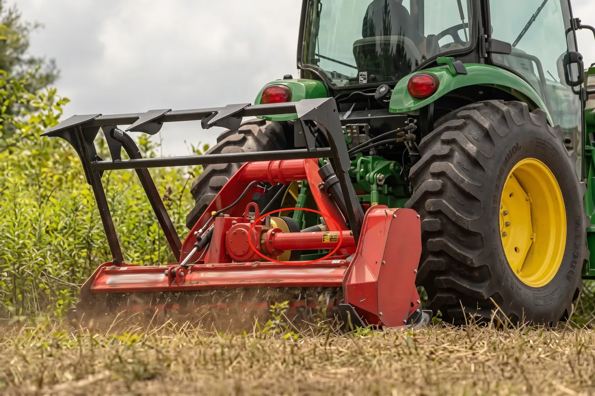PTO Shaft for Fecon Bull Hog Mulcher