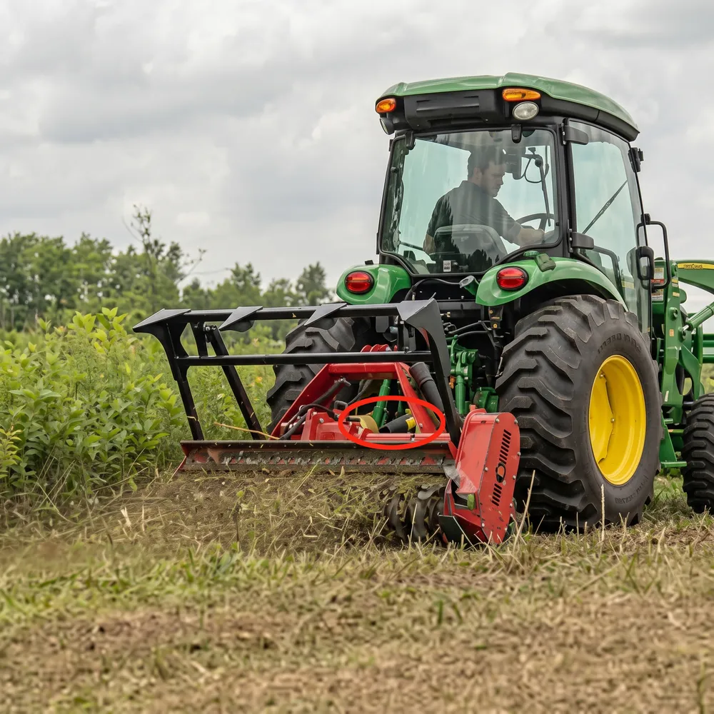 PTO Shaft for Fecon Bull Hog Mulcher
