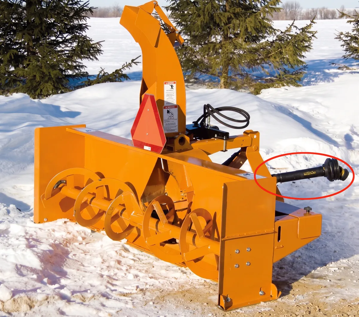 PTO Shaft for Woods Snow Blower