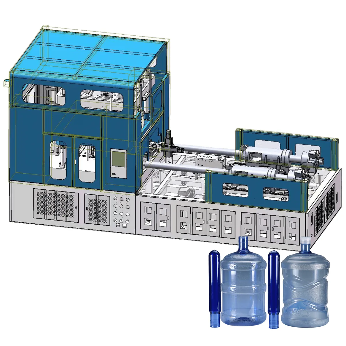 Y280-V6 Injection Stretch Blow Molding Machine