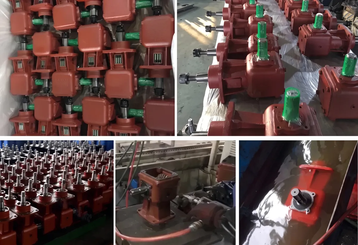 Fabricantes de cajas de engranajes para cortadoras rotativas